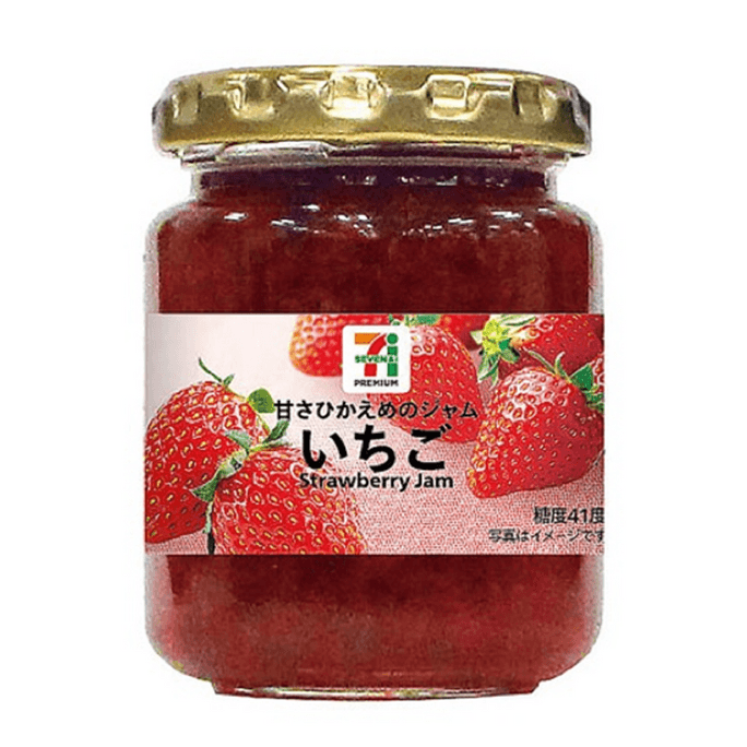 【日本直郵】 日本 711便利商店 水果醬 草莓口味 150g 沾麵包 蛋糕 沖飲