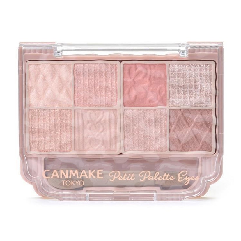 CANMAKE New Product Eight Color Eyeshadow Palette #01 Apricot Pink 2g