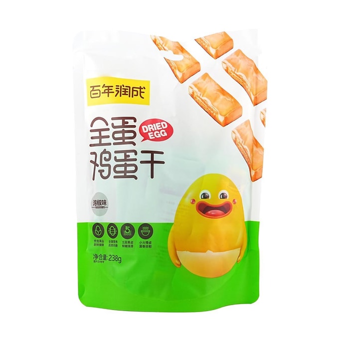 乾燥卵 ピクルスペッパー味 8.40 オンス