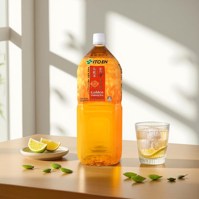 Golden Oolong Tea Unsweetened,0 Sugar 0 Calories 0 Fat, 67.6 fl oz