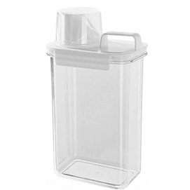 바이링커 대용량 쌀 보관 용기, 쌀 항아리, 곡물 및 콩 보관 용기, 1개, 대용량 밀폐형 건조 식품 보관 용기 2300ml