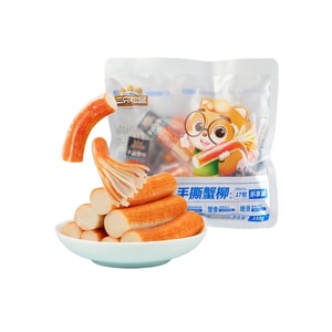 Hand-torn crab stick, fish meat, crab meat seafood snack 150g * 1 bag