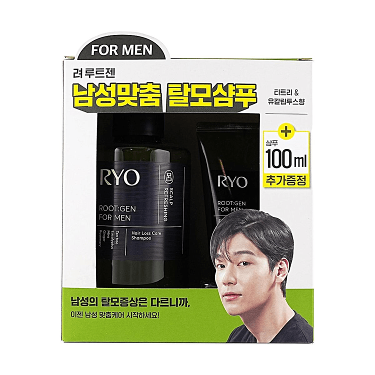 Ryo呂 Ryo Root:Gen 育毛ケア メンズシャンプー 515ml + 100ml - Yami