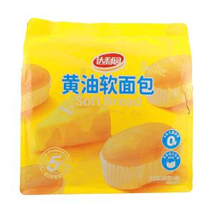 Pain Moelleux au Beurre 9.88oz*12 paquets 【Beurre importé ajouté】【0 Trans Gras】【Moelleux et Délicieux】