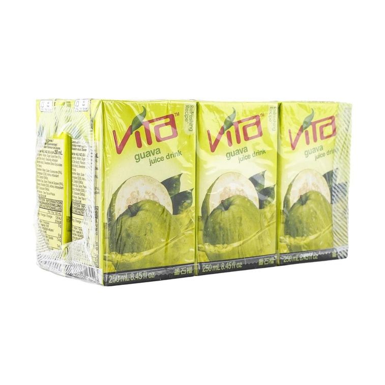 【超值装】香港VITA维他 番石榴汁饮品 250ml*6 7