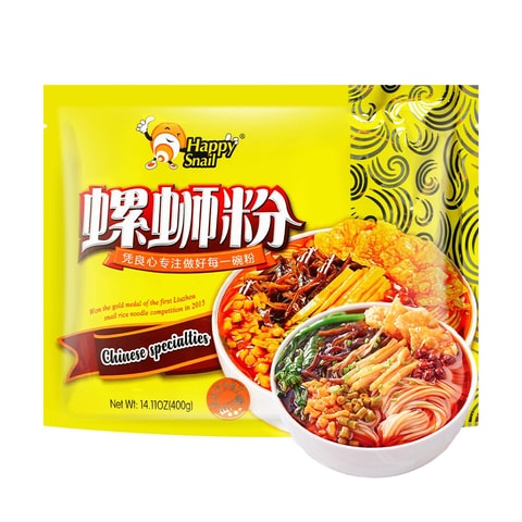あゆみ　好欢螺 螺蛳粉 10➕5 好欢螺螺蛳粉经典原味300 克- Weee!
