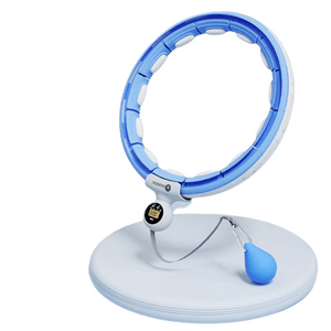 Intelligent hula hoop abdominal weight weight thin waist tummy Yume Blue