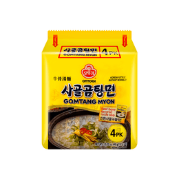 Beef Soup Gomtang Noodle 110g x 4pcs