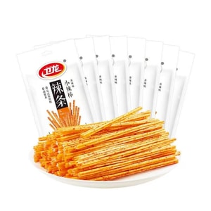 【中国直送】威龍 激辛スティック 湖南名物 激辛スナック 50g/袋