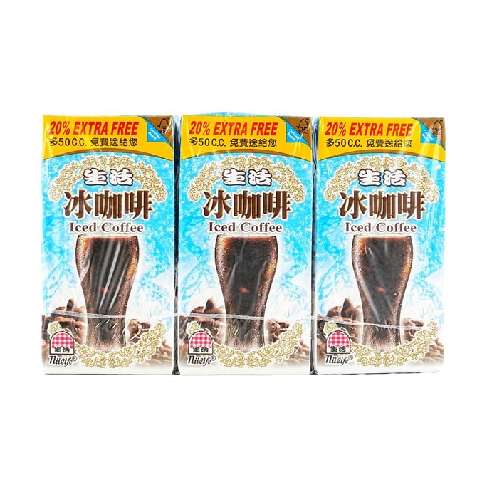 台灣生活 冰咖啡 300ml*6盒