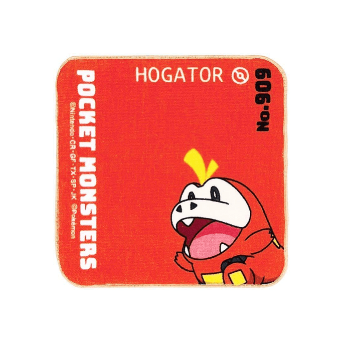 Pokemon Mini Towels (20*20 cm) Available in Various Sizes【Fuecoco】1 piece