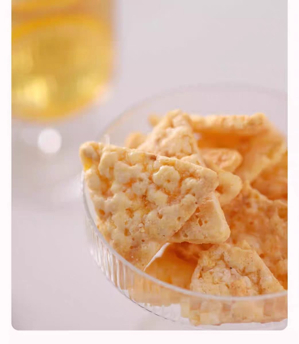 【中国直邮】 米惦 厚乳芝士玉米酪 休闲健康零食轻享非油炸 奶香浓郁!口感松脆!40g*2袋