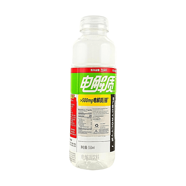 農夫山泉 低糖電解質水 西柚味 550ml【含菸鹼酸 維生素B6】【科學補水 運動飲料】 4