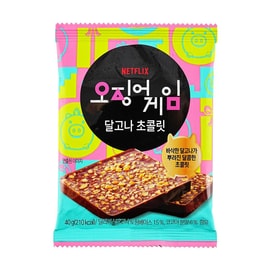 오징어게임 달고나 초콜릿, 진한 카라멜 맛, 1.41온스 【GS25 인기상품】