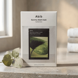 韩国ABIB阿彼芙 口香糖鱼腥草面膜 10片入 10min密集修护 安抚敏感不适 改善红肿 镇定舒缓修护受损 敏肌痘肌均适用【全新升级】