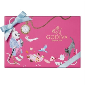 【日本直邮】 比利时 GODIVA 日本  2026情人节 期间限定 爱丽丝下午茶系列 经典巧克力礼盒 6粒装