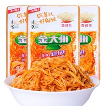 Spicy Golden Needle Mushroom 60g*3 Bags Total 180g