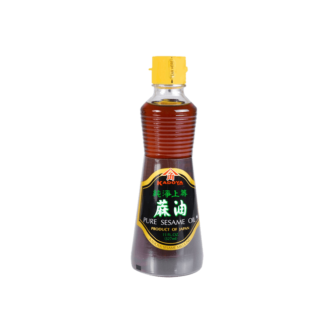 Pure Sesame Oil - for Cooking, Seasoning, 11fl oz