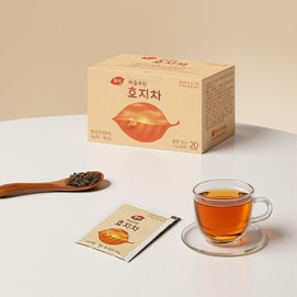 Hoji Tea Bag 0.7 oz【Roasty&Woody&Caramel Flavors】