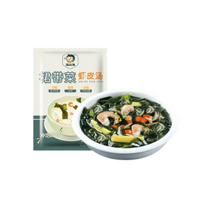 Tang Xiaotao Kelp And Shrimp Skin Instant Soup Packets 45g*3 Packets