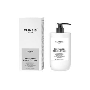 【香港直送】クリニシス フレグランスボディローション 400ml - ホワイトシャツ - クリーミーウッディの香り - 24時間持続する香り - 保湿、水分補給、角質除去 - 秋と冬の乾燥肌に欠かせないアイテム