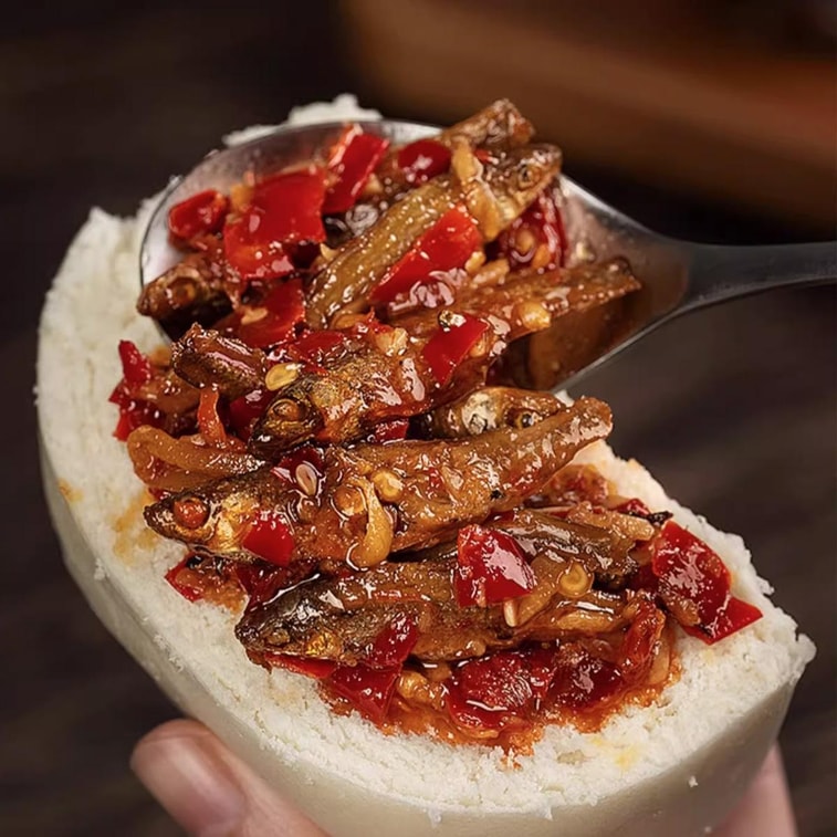 璞匠 茶油剁椒小魚仔 香辣下餐 238g【湖南風味】 4