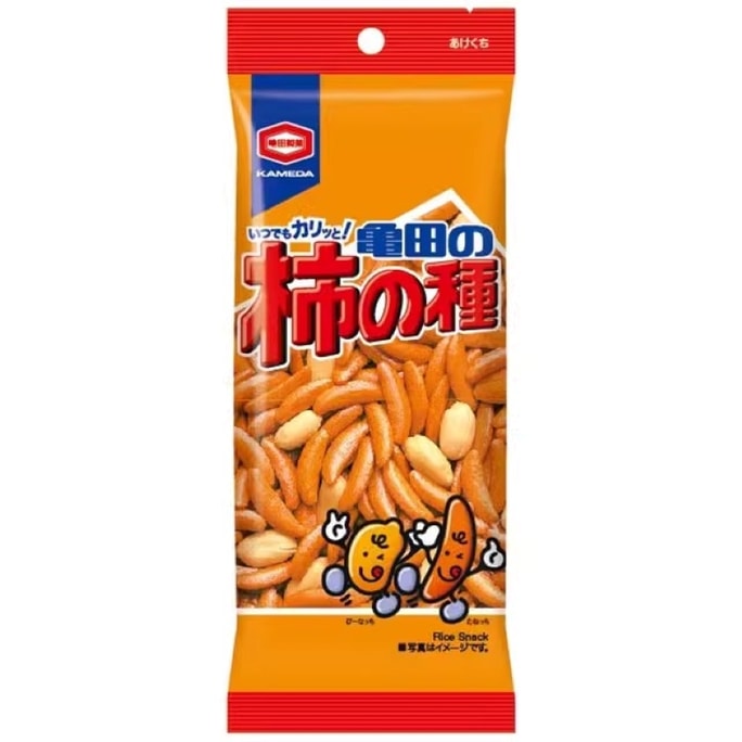 【日本直效郵件】日本 KAMEDA龜田 製果 柿子種 米果 花生日本休閒點心 63g 1 份