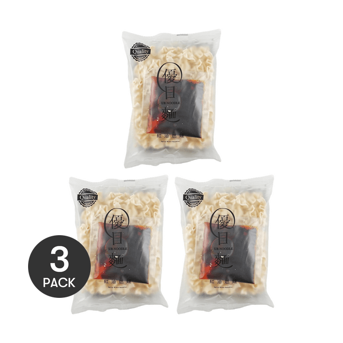 Spicy Oil Burning Noodles Noodles 4.23 oz*3【3 Packs】