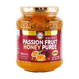 韩国SURASANG三进牌 蜂蜜百香果酱 580g 【DIY清爽茶饮酸奶碗烘焙甜品用】