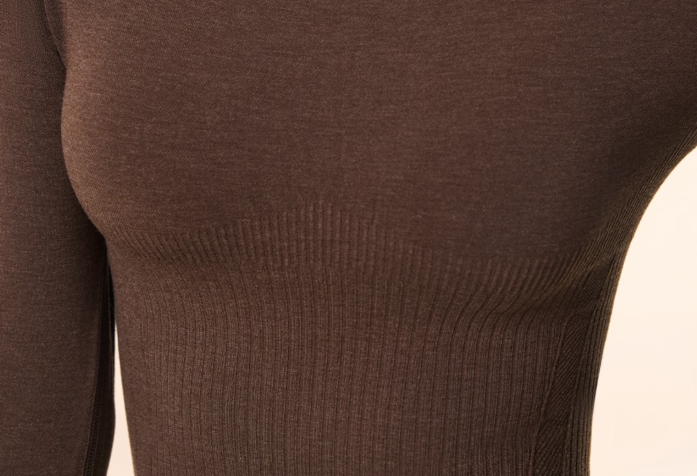 【中國直郵】 草本初色 塑形熱能衣套裝 咖色 M碼 一套裝