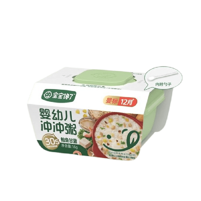 Chongchong Noodle Porridge age-appropriate nutritional Complementary Food Porridge 16g per box