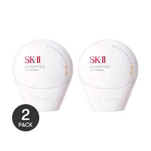 SK2 Genoptics CC Primer, SPF50+ / PA++++, Beige,1.06 oz.*2 @COSME2025【Value Pack】
