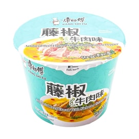 Artificial Beef Flavor With Sichuan Green Pepper Instant Noodles , 2.84oz