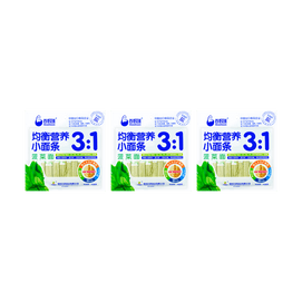 【Value Pack】3:1 Baby Spinach Noodles Baby Food 208g*3