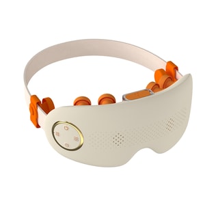 HEZHENG 신제품 출시 [롤러 스케이팅 세계 챔피언 Guo Dan이 추천하는 브랜드] HEZHENG 스팀 분무 눈 마사지기, 흰색, 1개