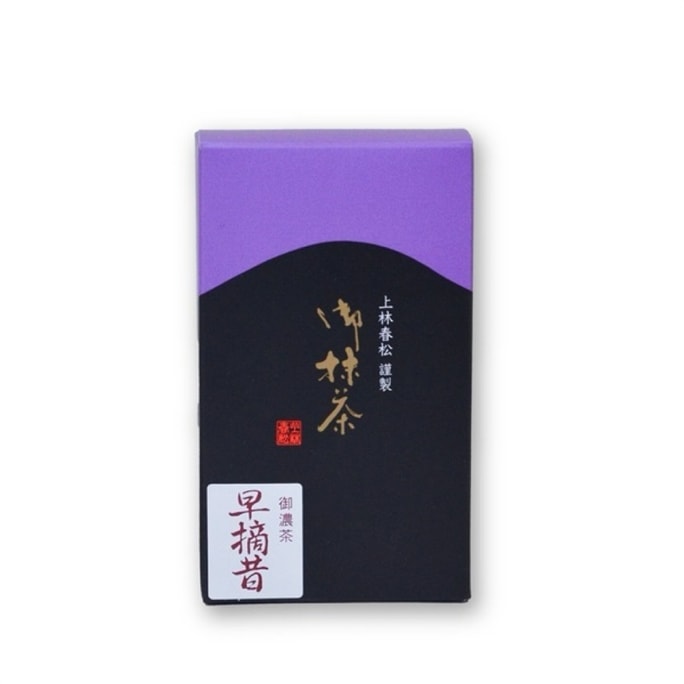 日本 上林春松 禦濃茶 抹茶粉 早摘昔 20g 盒裝