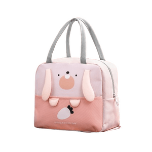 Lunchbox insulated bag tote sub student with lunch bento bag bubble powder
