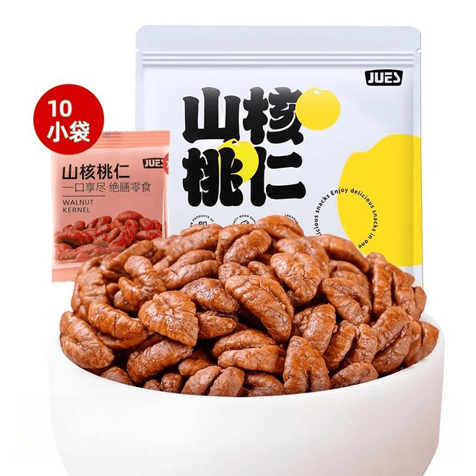 【中国直邮】 绝膳 坚果仁干果山核桃仁椒盐80g*1袋