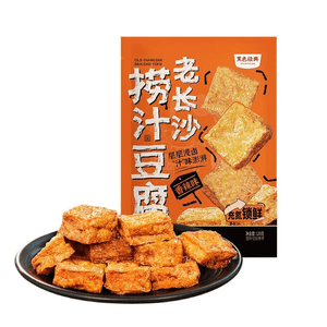 湖南省特産スナック「黒経老長沙辛豆腐」120g×1袋