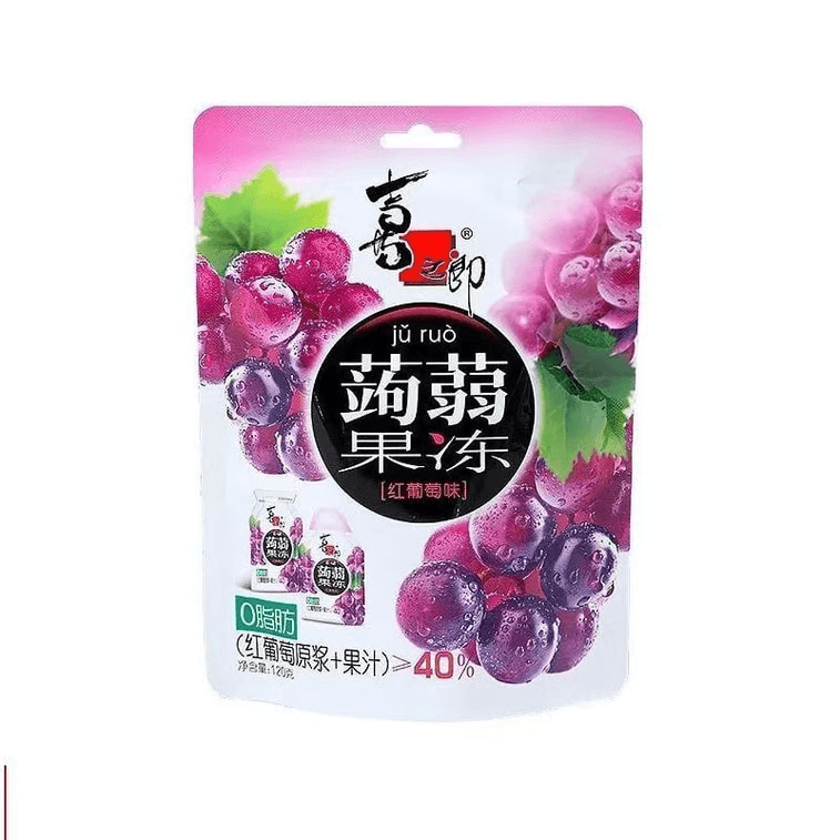 Jiyong商品 Konjac Jelly Grape Flavor Xizhilang Jelly Kids' Latest Premium
