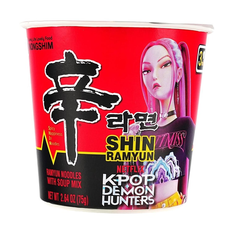 韓國NONGSHIM農心 紅色辛拉麵 杯裝 75g 5