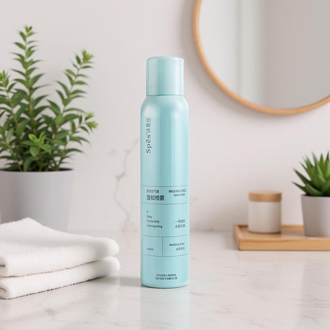 Washing-Free Hair Spray, For Hair- Fluffy & Long Acting, 5.07 fl.oz.