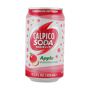 Calpico Soda Apple Flavor, 11.3 fl oz