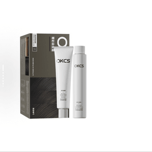 Hair coloring cream Hair dye plants for women and men Linen brown Flat chest hair 80g*3 per box