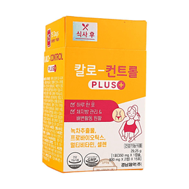 韩国Kalo 绿茶益生菌餐后控制片 Control Plus 15条 【餐后管理】【畅快排便】【OY限定】
