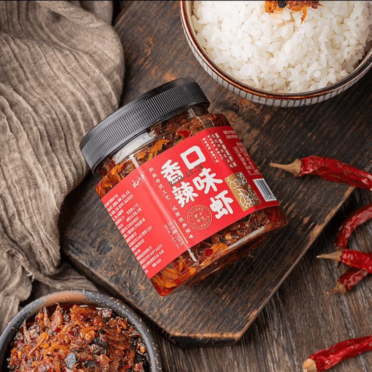 【中国直送】雲山班 ピリ辛エビペースト 湖南名物 風味小エビペースト ライスソース 268g 3
