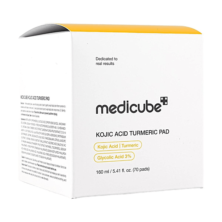 韓國MEDICUBE美蒂秋芙 傳明酸薑黃維他命精華濕敷棉片 70片 改善暗沉 去老廢角質煥發 深層補水 舒緩鎮靜 妝前服帖 敏感肌適用 9