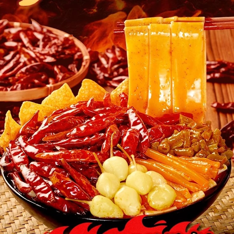 Tangyan Master Devil Spicy Luosifen spicy hotpot Wide Noodles – Authentic Chinese Snail Rice Noodle Soup 【Must-have for luosifen lovers】【Viral bestseller】284g 7