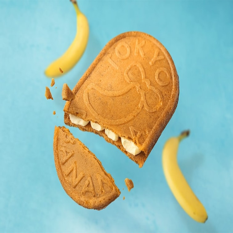 Banana Chocolate Almond Shortbread Sandwich Cookies 12 Pack 3
