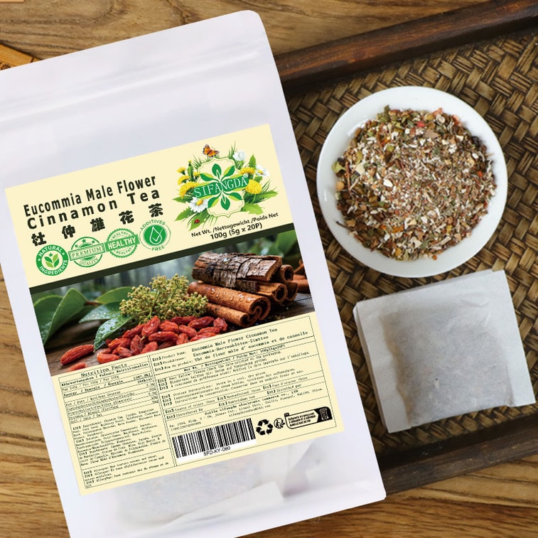 【Expédition directe du Canada】 Thé au cornouiller et à la cannelle Sifanda 100g (5g×20 sachets) pour hommes, pour un usage quotidien, réchauffant, pour ceux qui restent assis longtemps et font la fête tard, pour la santé, thé à infuser, emballage individuel, une tasse par jour, thé léger et agréable au goût, thé léger pour toutes les saisons. 5